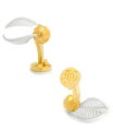 yz JtNX Y JtX{^ ANZT[ 3D Golden Snitch Cufflinks Gold