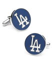 【送料無料】 カフリンクス メンズ カフスボタン アクセサリー LA Dodgers Cufflinks Blue