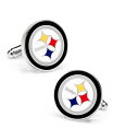 yz JtNX Y JtX{^ ANZT[ Pittsburgh Steelers Cufflinks White