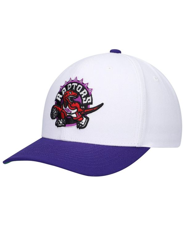 ミッチェル＆ネス 【送料無料】 ミッチェル&ネス メンズ 帽子 アクセサリー Men's White, Purple Toronto Raptors Hardwood Classics Core 2-Tone 2.0 Pro Snapback Hat White, Purple