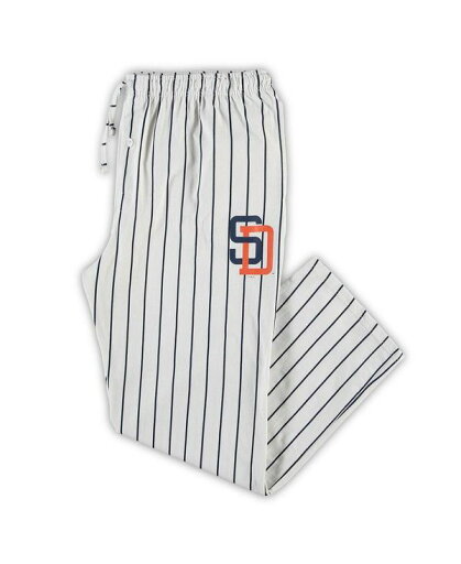 【送料無料】 コンセプツ スポーツ メンズ カジュアルパンツ ボトムス Men's White, Navy San Diego Padres Big and Tall Pinstripe Sleep Pants White, Navy 【送料無料】 コンセプツ スポーツ メンズ カジュアルパンツ ボトムス Men's White, Navy San Diego Padres Big and Tall Pinstripe Sleep Pants White, Navy