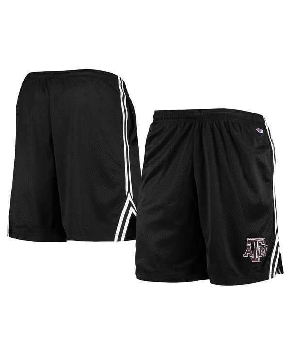 【送料無料】 チャンピオン メンズ ハーフパンツ ショーツ ボトムス Men 039 s Black Texas A M Aggies Team Lacrosse Shorts Black