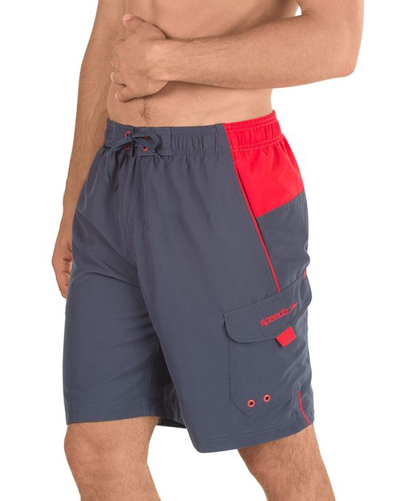 【送料無料】 スピード メンズ ハーフパンツ・ショーツ 水着 Men's Marina Sport VaporPLUS 9" Swim Trunks Granite Red