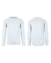 【送料無料】 ギャラクシーバイハルビック メンズ Tシャツ トップス Men 039 s Long Sleeve Moisture-Wicking Performance Tee White