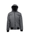 yz MNV[oCnrbN Y WPbgEu] AE^[ Spire By Galaxy Men's Heavyweight Moto Jacket Dark Gray
