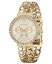 ̵ ǡ륢ɥ ǥ ӻ ꡼ Women's Triple Link Gold Tone Stainless Steel Strap Analog Watch 40mm Gold