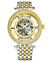 yz XgD[O fB[X rv ANZT[ Women's Automatic Gold-Tone and Silver-Tone Stainless Steel Link Bracelet Watch 38mm Yellow