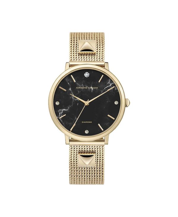 ̵ ɥꥢ̥åǥ ǥ ӻ ꡼ Women's Gold-Tone Metal Strap W...