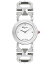 ̵ ȡ ե饬 ǥ ӻ ꡼ Women's Swiss Double Gancini Stud Stainless Steel Link Bracelet Watch 25mm Stainless Steel