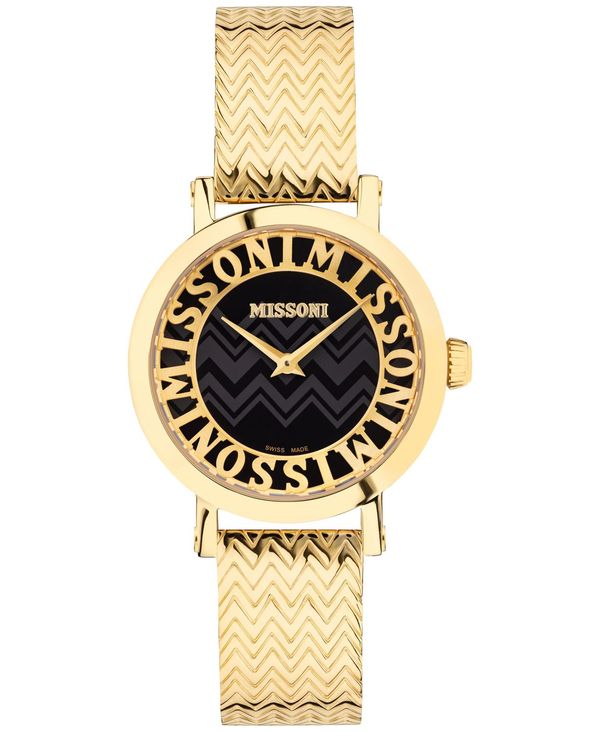 【送料無料】 ミッソーニ レディース 腕時計 アクセサリー Women's Swiss Melrose Gold Ion Plated Bracelet Watch 36mm Ip Yellow Gold