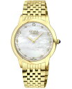 yz WFr fB[X rv ANZT[ Women's Airolo Swiss Quartz Gold-Tone Stainless Steel Watch 36mm Gold