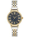 yz ANC fB[X rv ANZT[ Women's Two-Tone Bracelet Watch 30mm Navy