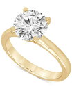 【送料無料】 バッジェリーミシュカ レディース リング アクセサリー Certified Lab Grown Diamond Solitaire Engagem...