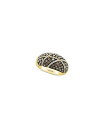 【送料無料】 ル ヴァン レディース リング アクセサリー Chocolate Diamond&reg; (1 ct. t.w.) & Vanilla Diamond&reg; (1/4 ct. t.w.) Cluster Statement Ring in 14k Gold Yellow Gold