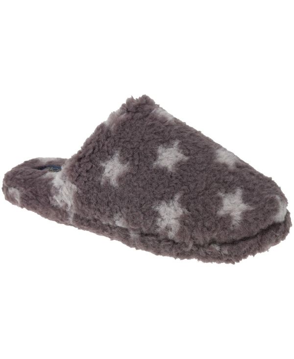レイチェル ロイ レディース シューズ サンダル 耐摩耗/補強 フリース RACHEL Rachel Roy Women's Martina Sherpa Scuff Slipper Gray