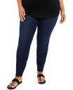 【送料無料】 マザーフッドマタニティー レディース デニムパンツ ジーンズ ボトムス Jessica Simpson Maternity Plus Size Skinny Jeans Dark Wash