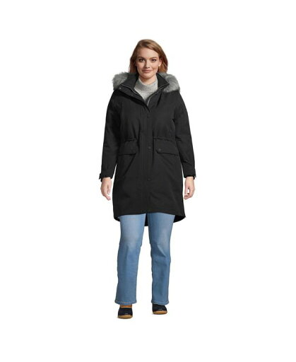 【送料無料】 ランズエンド レディース ジャケット・ブルゾン アウター Women's Plus Size Expedition Down Waterproof Winter Parka Black 【送料無料】 ランズエンド レディース ジャケット・ブルゾン アウター Women's Plus Size Expedition Down Waterproof Winter Parka Black