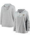 【送料無料】 ファナティクス レディース パーカー・スウェット フーディー アウター Women's Plus Size Heathered Gray New ...