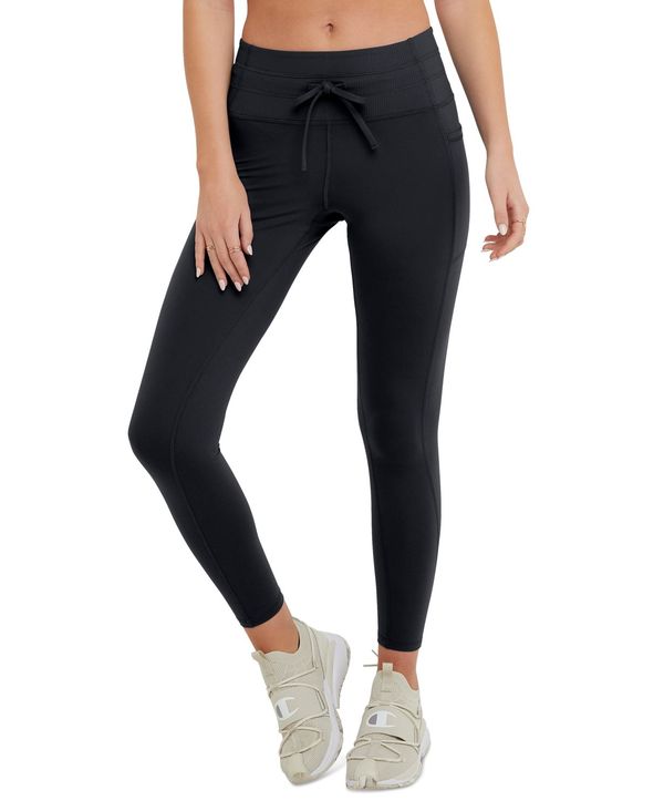 yz `sI fB[X MX {gX Women's Soft Touch Drawstring Leggings Black