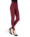 【送料無料】 メモイ レディース レギンス ボトムス Soft Chic Women's Leggings Tawny Port