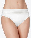 【送料無料】 ワーナーズ レディース パンツ アンダーウェア Warners® No Pinching No Problems® Dig-Free Comfort Waist with Lace Microfiber Hi-Cut 5109 White(4)