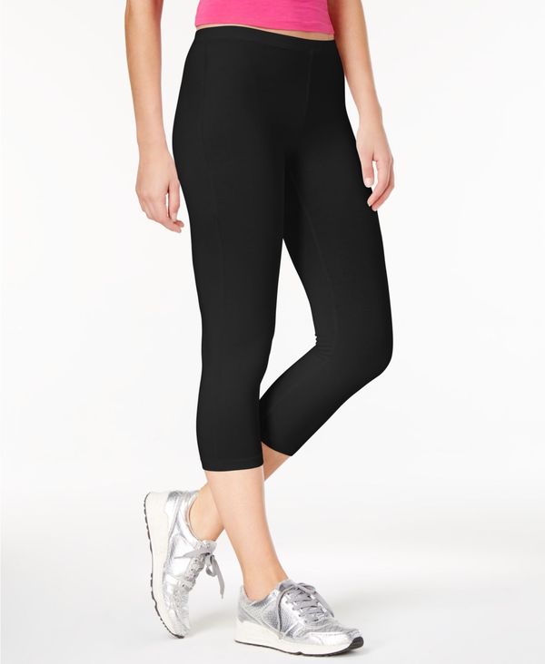 yz q[ fB[X MX {gX Women's Capri Leggings Black