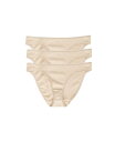 【送料無料】 オンゴッサメール レディース パンツ アンダーウェア Women's Cotton Hip Bikini Panty, Pack of 3 1402P3 Champagne(4)