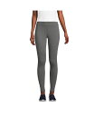 【送料無料】 ランズエンド レディース レギンス ボトムス Women's Tall Starfish Mid Rise Knit Leggings Charc...