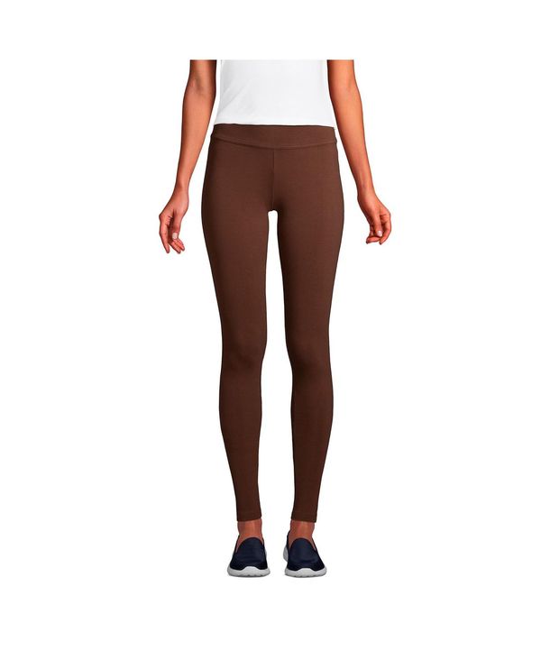 yz YGh fB[X MX {gX Women's Tall Starfish Mid Rise Knit Leggings Rich coffee