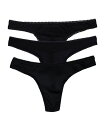 【送料無料】 オンゴッサメール レディース パンツ アンダーウェア Women's Mesh Hip G 3 Pack 3512P3 Black
