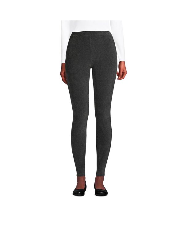 yz YGh fB[X MX {gX Women's Tall Sport Knit High Rise Corduroy Leggings Charcoal heather