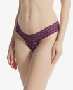 【送料無料】 ハンキーパンキー レディース パンツ アンダーウェア Women's Leopard Low Rise Thong Panty 7J1051 Bl...