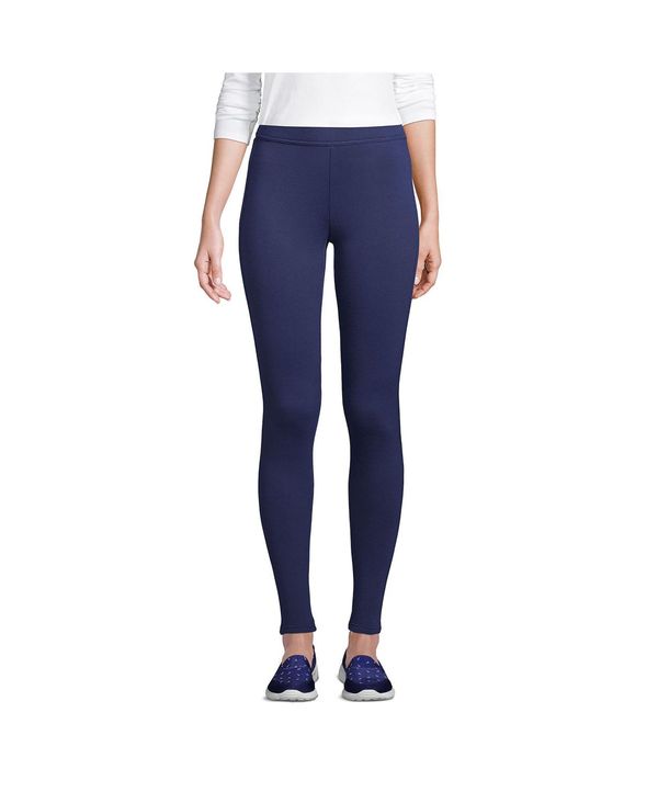 yz YGh fB[X MX {gX Women's High Rise Serious Sweats Fleece Lined Pocket Leggings Deep sea navy