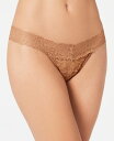 yz CftH[ fB[X pc A_[EFA Sexy Must Have Sheer Lace Thong Underwear DMESLT Cinnamon Butter (Nude 2)