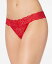 【送料無料】 メイデンフォーム レディース パンツ アンダーウェア Sexy Must Have Sheer Lace Thong Underwear DMESLT Camera Red-Y