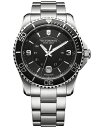 rNgmbNX Y rv ANZT[ Men's Swiss Maverick Stainless Steel Bracelet Watch 43mm 241697 Silver