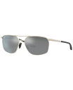 【送料無料】 マウイジム メンズ サングラス・アイウェア アクセサリー Men's Polarized Sunglasses, PUU KUKUI 58 Silver-Tone(4)