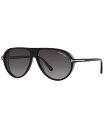 【送料無料】 トム・フォード メンズ サングラス・アイウェア アクセサリー Men's Sunglasses, Marcus Shiny Black