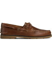 【送料無料】 スペリー メンズ デッキシューズ シューズ Men's Leeward 2-Eye Yacht Club Slip-On Boat Shoes Tan