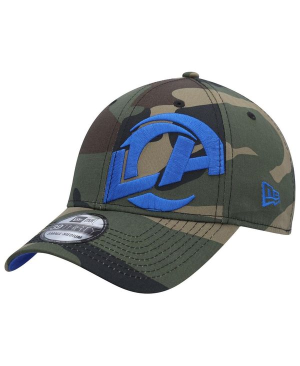 【送料無料】 ニューエラ メンズ 帽子 アクセサリー Men's Camo Los Angeles Rams Punched Out 39THIRTY Flex Hat Camo