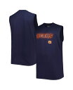 【送料無料】 プロファイル メンズ タンクトップ トップス Men's Navy Auburn Tigers Big and Tall Tank Top Navy