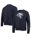 【送料無料】 チャンピオン メンズ パーカー・スウェット アウター Men's Navy Villanova Wildcats Vault Logo Reverse Weave Pullover Sweatshirt Navy