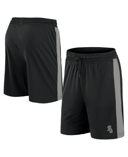 【送料無料】 ファナティクス メンズ ハーフパンツ・ショーツ ボトムス Men's Black Chicago White Sox Iconic Break It Loose Shorts Black 【送料無料】 ファナティクス メンズ ハーフパンツ・ショーツ ボトムス Men's Black Chicago White Sox Iconic Break It Loose Shorts Black
