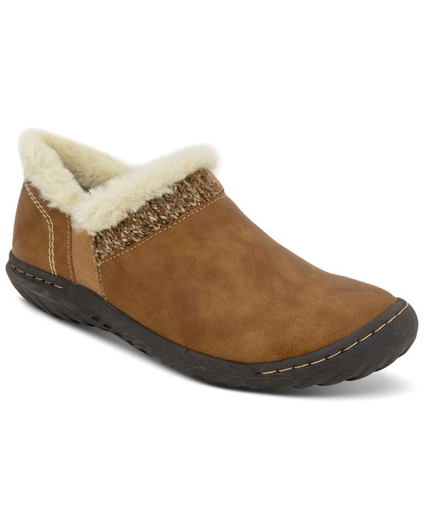 yz WCr[[ fB[X jbgEZ[^[ AE^[ Women's Jade Slip On Sweater Knit Cozy Flats Tan