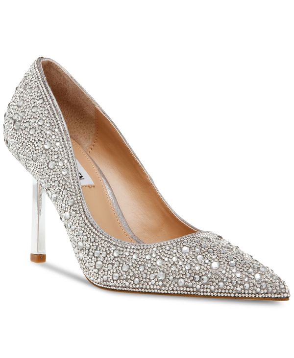 スティーブマデン 【送料無料】 スティーブ マデン レディース パンプス シューズ Steve Madden Women's Classie Pointed-Toe Stiletto Pumps, Created for Macy's Crystal Rhinestone