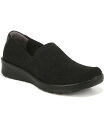 【送料無料】 ビジーズ レディース スリッポン・ローファー シューズ Getty Washable Slip-ons Black Knit Fabric