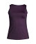 【送料無料】 ランズエンド レディース トップのみ 水着 Women's High Neck UPF 50 Sun Protection Modest Tankini Swimsuit Top Blackberry