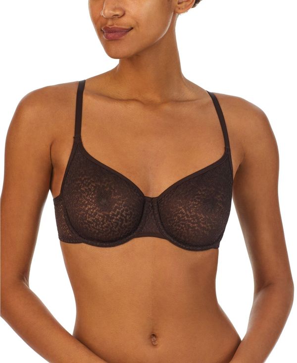 ダナ・キャラン 【送料無料】 ダナ キャラン ニューヨーク レディース ブラジャー アンダーウェア Modern Lace Sheer Demi Bra DK4019 Java