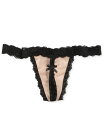 【送料無料】 ハンキーパンキー レディース パンツ アンダーウェア After Midnight Racy Illusion Crotchless G-String 251302 Mocha/Black(4)