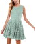 【送料無料】 シティー スタジオ レディース ワンピース トップス Juniors' Lace Fit & Flare Dress Sage